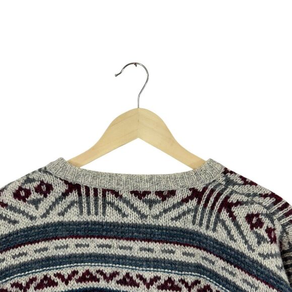 Vintage Cabin Fever X-Large Wool Sweater Pullover USA Made Mens - Picture 10 of 12